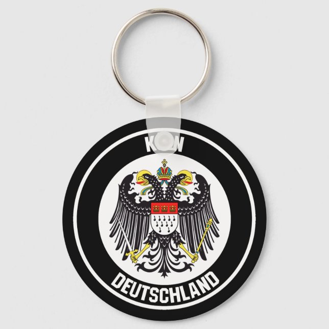 Emblem i Köln-rundan Nyckelring (Framsida)