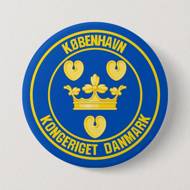 Emblem i Köpenhamnsrundan Knapp (Framsida)