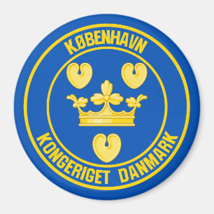 Emblem i Köpenhamnsrundan Magnet