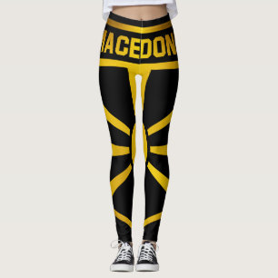 Emblem i Makedonien Leggings