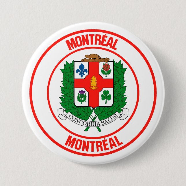 Emblem i Montrealrundan Knapp (Framsida)
