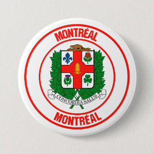 Emblem i Montrealrundan Knapp