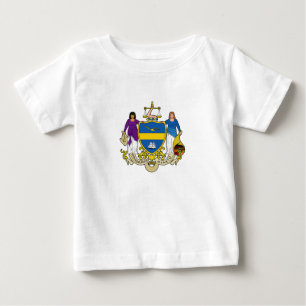 Emblem i Philadelphia, Pennsylvania Baby T-Shirt
