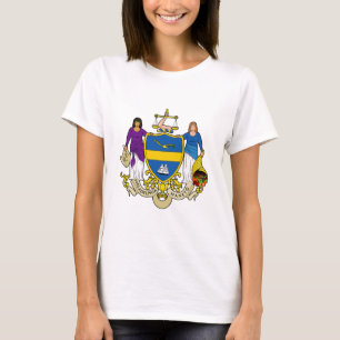 Emblem i Philadelphia, Pennsylvania T-Shirt