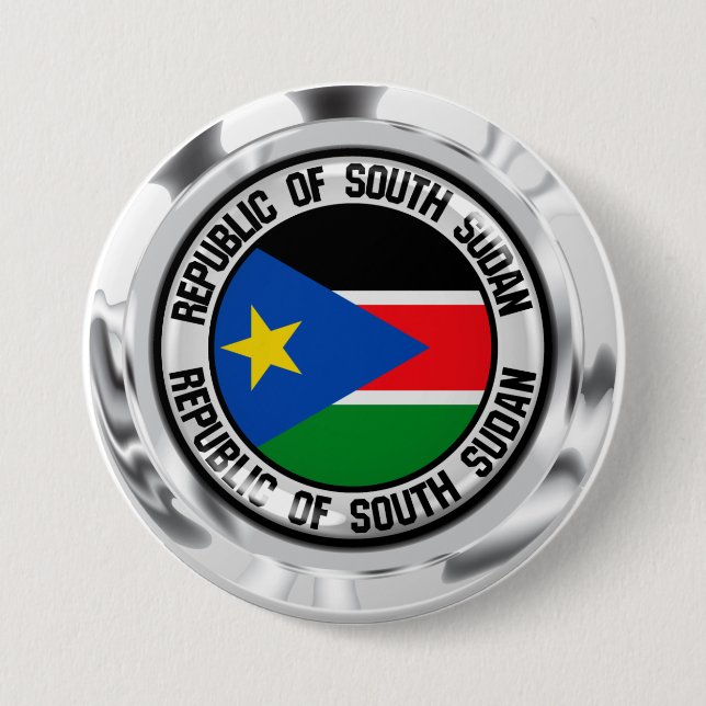 Emblem i Sydsudan Knapp (Framsida)
