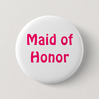 Emblem - maid of honor knapp