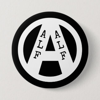 Emblem med ALF-symbol Knapp