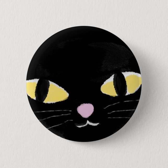 Emblem med katt ögon knapp (Framsida)
