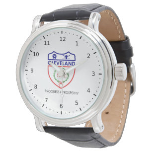 Emblem of Cleveland, Ohio Armbandsur