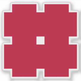 Emblem of Gifu city, Gifu, Japan Klistermärken