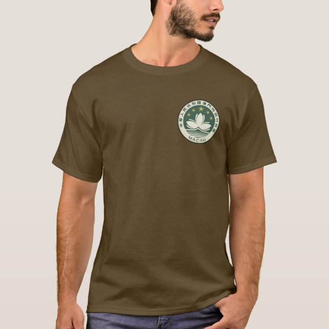 Emblem of Macau - ficka T Shirt (Framsida)