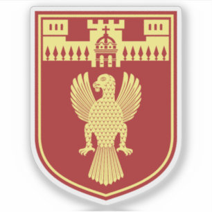 Emblem of Rubik, Albanien Klistermärken