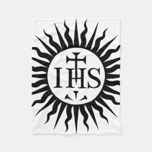 Emblem of the Society of Jesus Fleecefilt