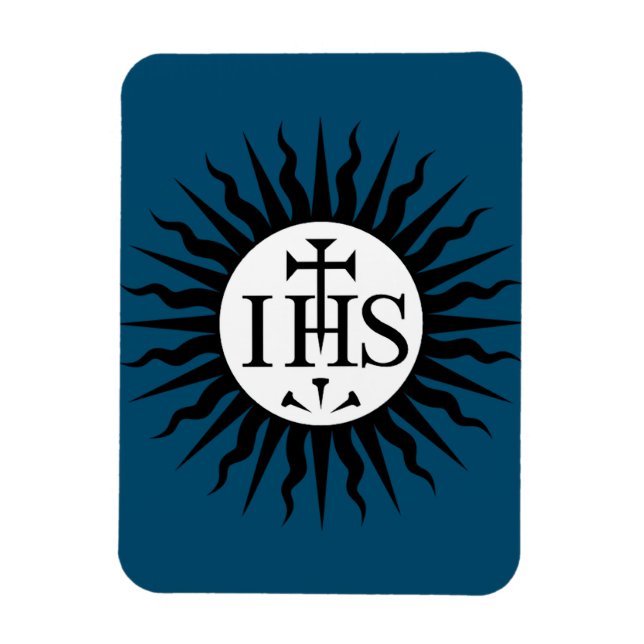 Emblem of the Society of Jesus Magnet (Vertikal)