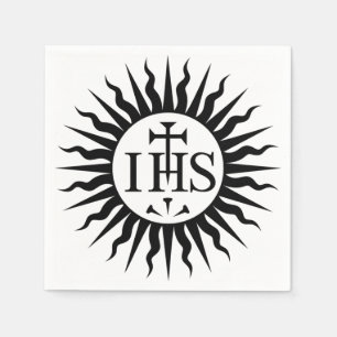 Emblem of the Society of Jesus Pappersservett