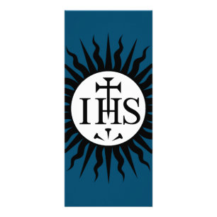 Emblem of the Society of Jesus Reklamkort