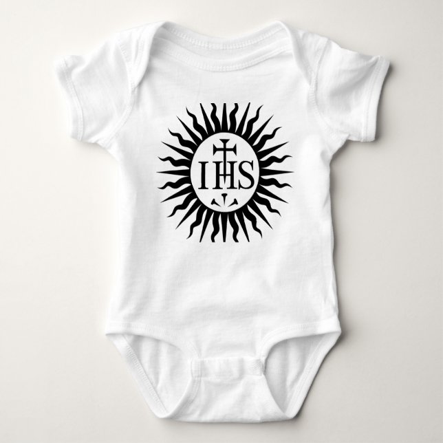 Emblem of the Society of Jesus T Shirt (Framsida)