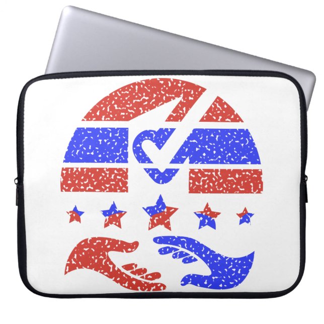 Emblem of Unity - Firande Collaborative Trust Laptop Fodral (Framsidan)