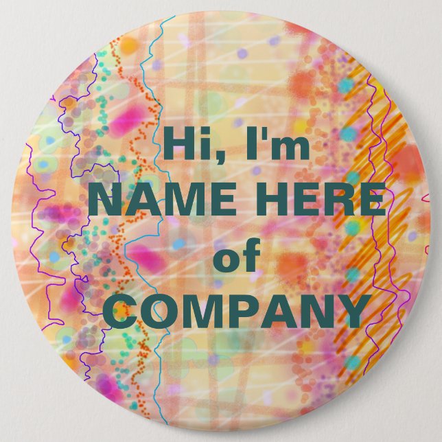 Emblem precis Peachy stift - Knapp (Framsida)