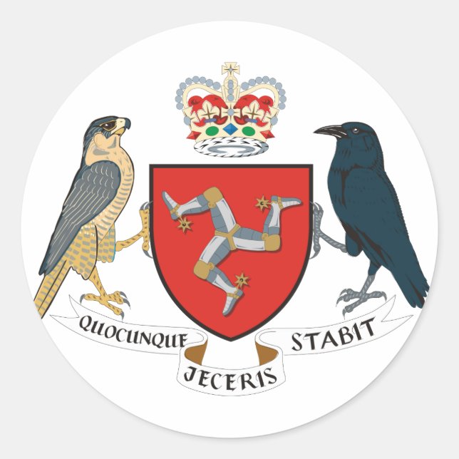 emblem runt klistermärke (Framsida)
