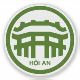 Emblemet Hoi An, Vietnam Klistermärken