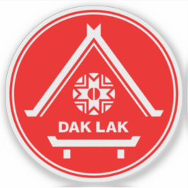 Emblemet i provinsen Dak Lak Klistermärken