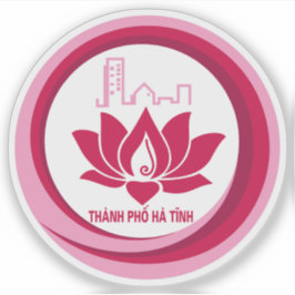 Emblemet Thành Phố Hà Tinnh, Vietnam Klistermärken