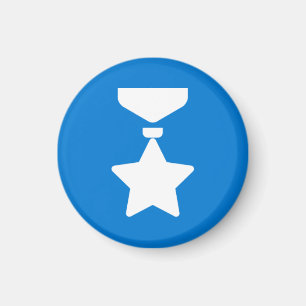 Emblemmagnet - medalj magnet