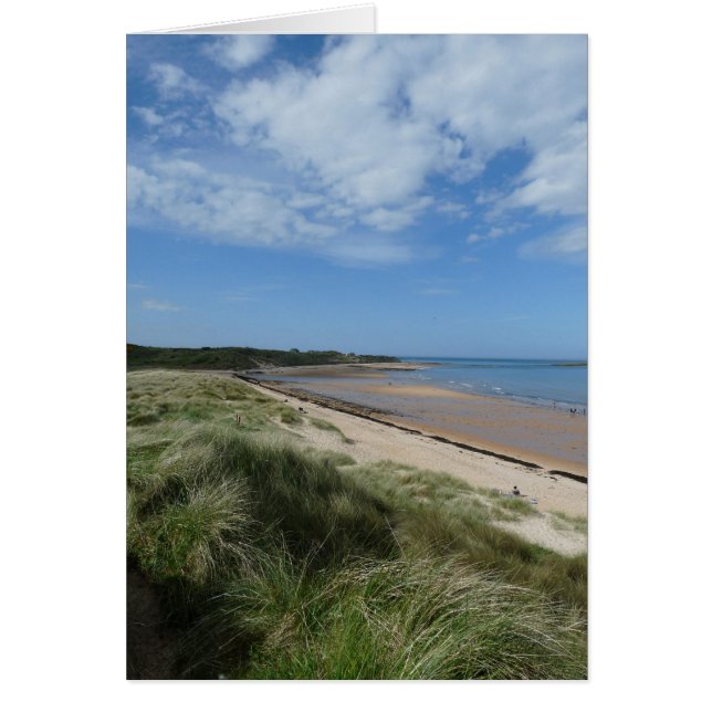 ’Embleton Beach’ Hälsningskort (Framsidan)