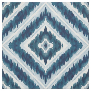 EMBOLDEN Bold Boho Indigo Diamond Tyg