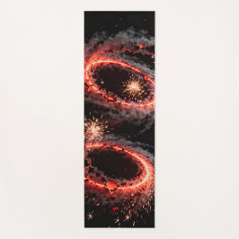 Emboner som snurrar genom luft-fiskeläraren