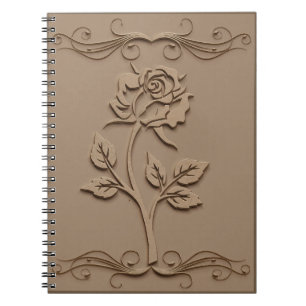 Embossed Ro Journal/bärbar dator Anteckningsbok