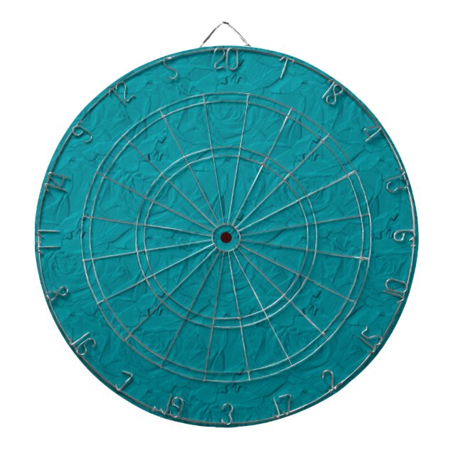Embossed Ro Teal DART BOARD Darttavla (Framsidan)