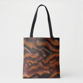 Embossed Snakeskin-utseende Tygkasse