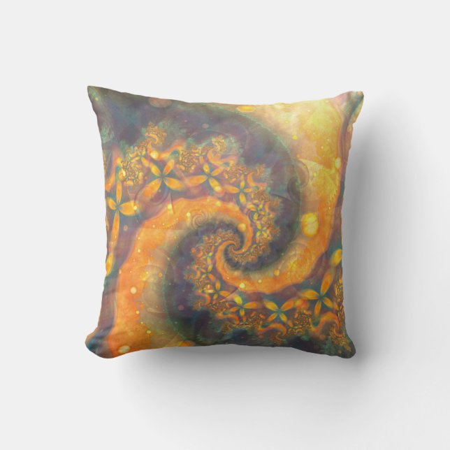 Embossed Sunshine Kudde (Framsida)