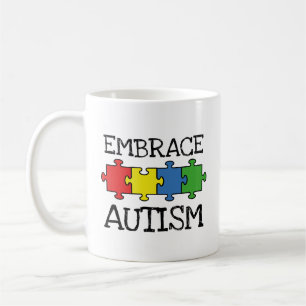 Embrace Autism Coffee Mugg