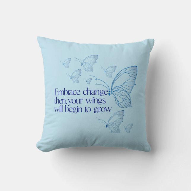 Embrace Change Kudde (Framsida)