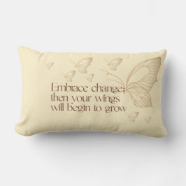 Embrace Change Lumbar Pillow Lumbarkudde