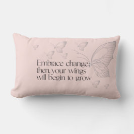 Embrace Change Lumbar Pillow Lumbarkudde