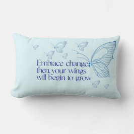 Embrace Change Lumbar Pillow Lumbarkudde