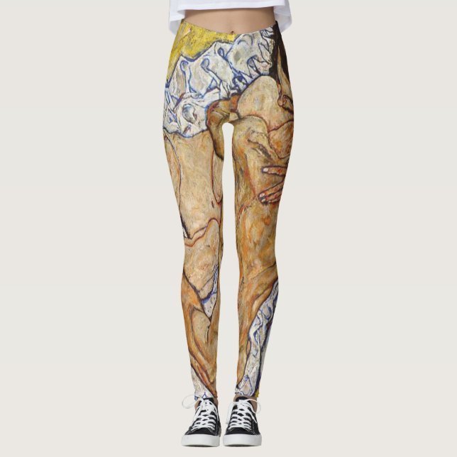 Embrace Egon Schiele Leggings (Framsida)