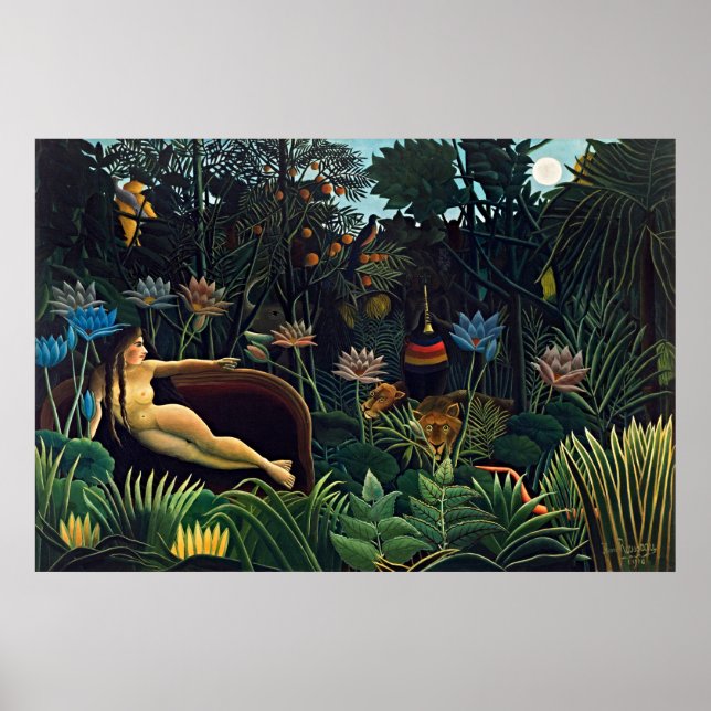 Embrace Elegance with Rousseau's "The Dream" Poster (Framsidan)