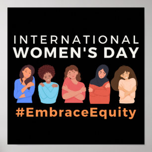 Embrace Equity Internationell Women's Day 2023 Poster