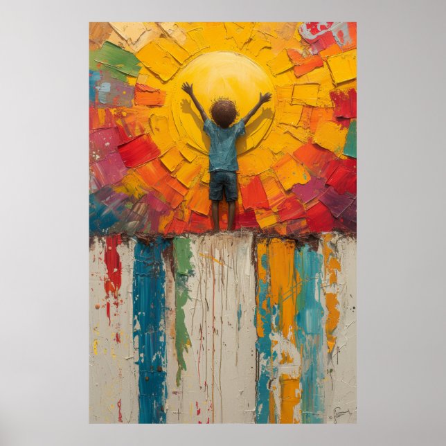 Embrace Horizon: Bardliknande  Poster (Framsidan)