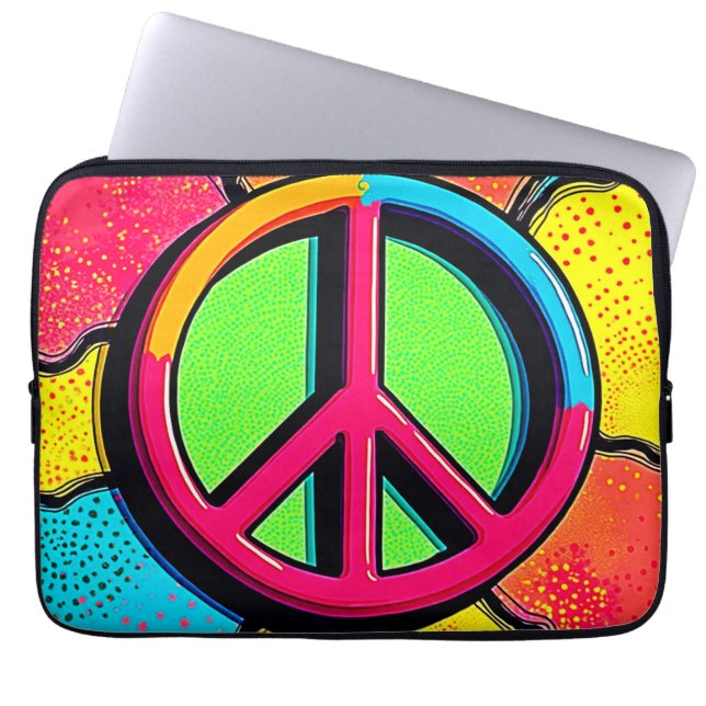 Embrace Inner Peace & Joy Laptop Fodral (Framsidan)