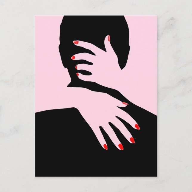 Embrace Kärlek Vykort (Framsida)