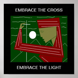 EMBRACE KOR EMBRASER LJUSET POSTER