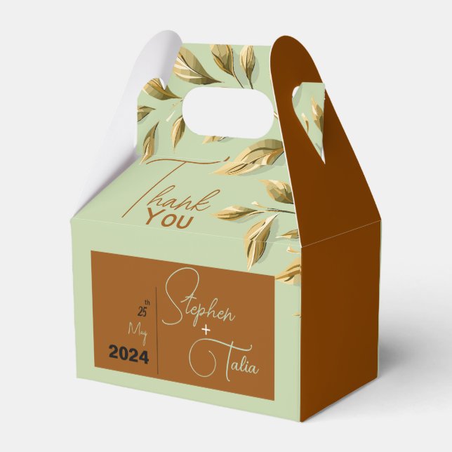 Embrace Natural Elegance Presentaskar (Baksidan Sidan)