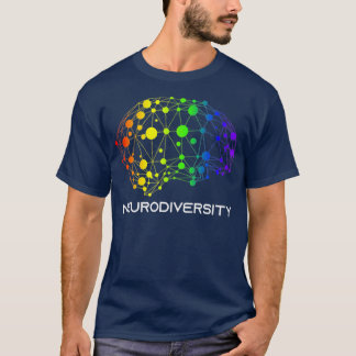 Embrace Neurodiversity Autism ADHD ASD Brain Srews T Shirt