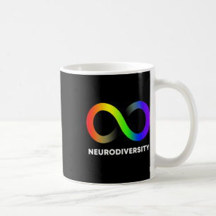 Embrace Neurodiversity Autism Adhd Asd Infinity Ra Kaffemugg